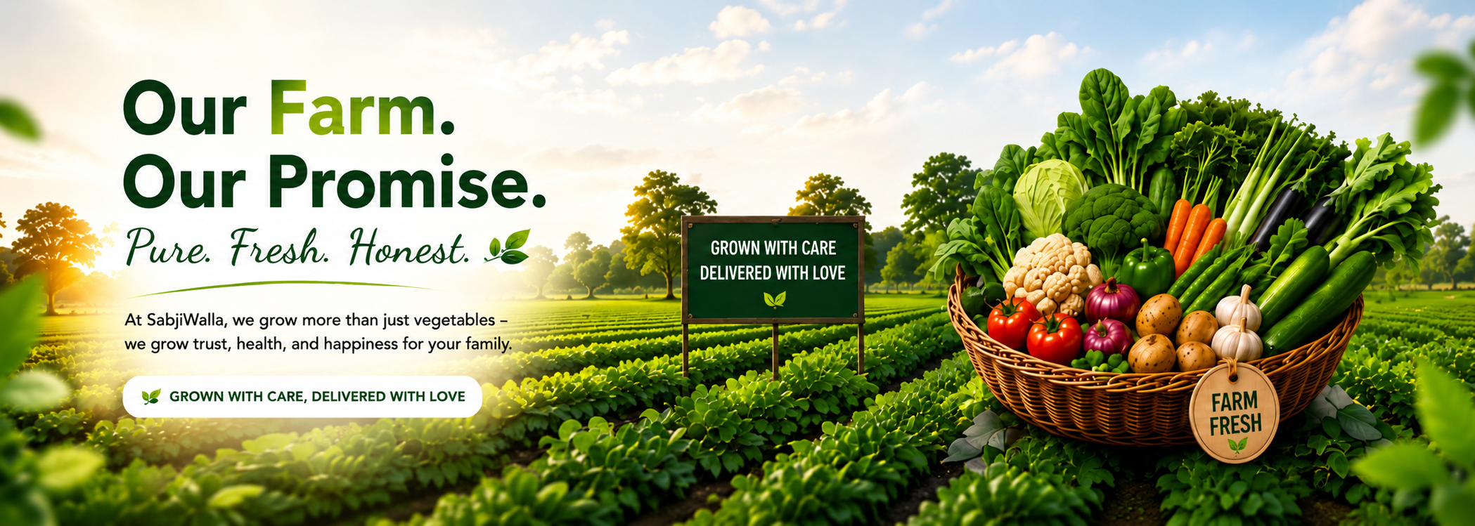 SabjiWalla Partner Farm — Fresh Vegetables